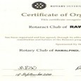 CERTIFICATE OF ORGANIZATION Congratulations and Best wishes to All who worked so hard to make this Rotaract Club a reality. This investment in the leaders of tomorrow  through Rotaract will...
